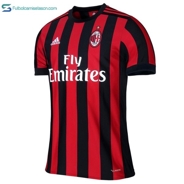 Camiseta Milan 1ª 2017/18